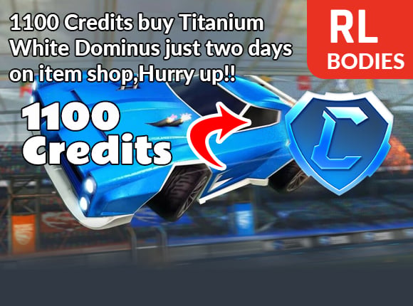 Rocket League ：The  Titanium White Dominus Car is  Available on the Item Shop  now